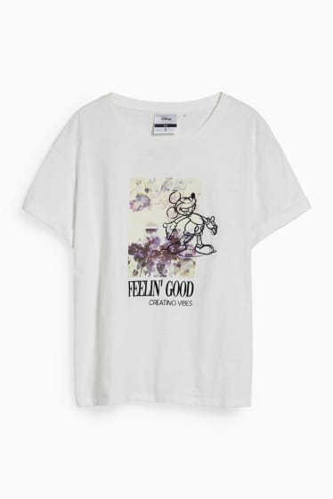 Donna - T-shirt - Topolino - bianco