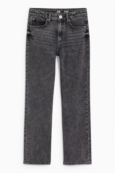Kinder - Straight Jeans - jeansgrau
