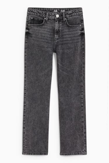 Niños - Straight jeans - vaqueros - gris