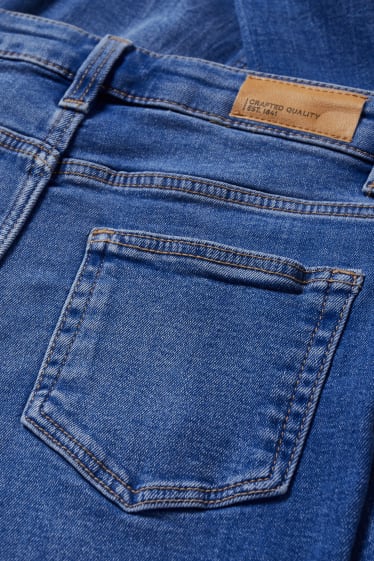 Kinderen: meisjes - Skinny jeans - jeansblauw