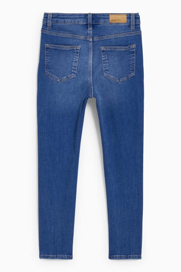 Kinderen: meisjes - Skinny jeans - jeansblauw