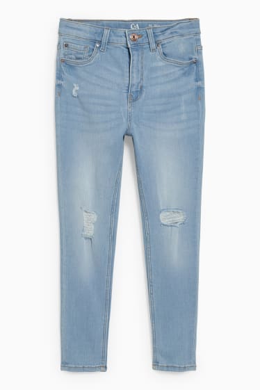 Copii - Fete - Skinny jeans - denim-albastru deschis
