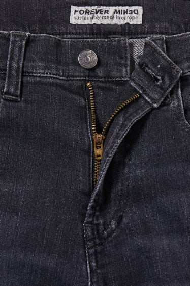 Hombre - Premium Denim by C&A - slim jeans - negro