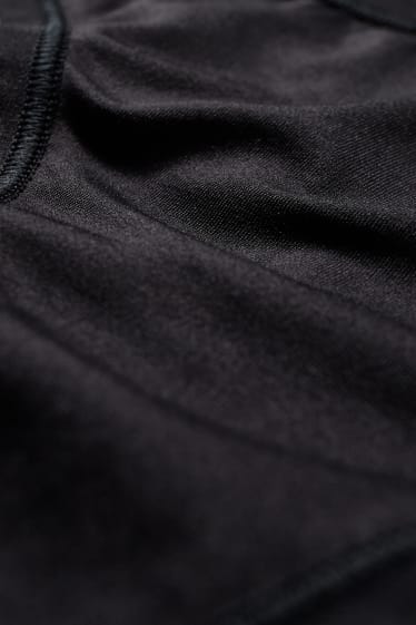 Femmes - Lot de 6 - strings - LYCRA® - noir