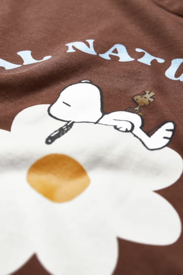 Jóvenes - CLOCKHOUSE - camiseta - Peanuts - Cacao