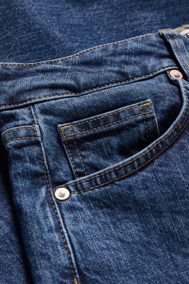 Women - Premium Denim by C&A - straight jeans - high waist - blue denim