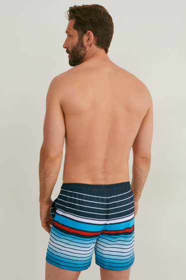 Hommes - Short de bain - bleu foncé