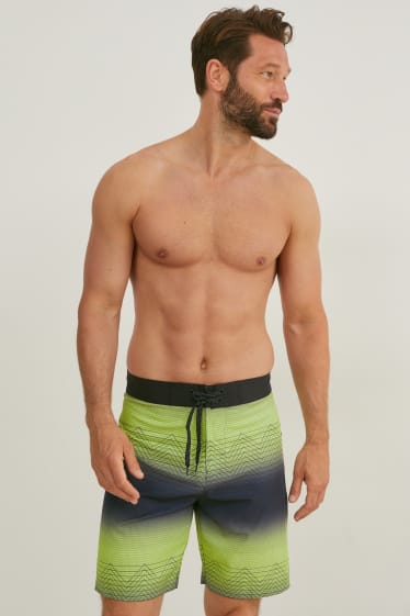 Uomo - Shorts da mare - giallo fluorescente