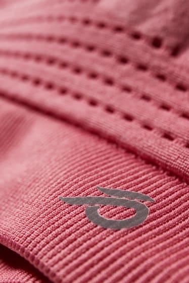 Donna - Confezione da 2 - reggiseno sportivo - imbottito - fucsia