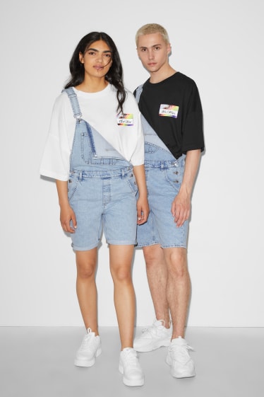 Nastolatki - CLOCKHOUSE - T-shirt - Unisex - PRIDE - biały