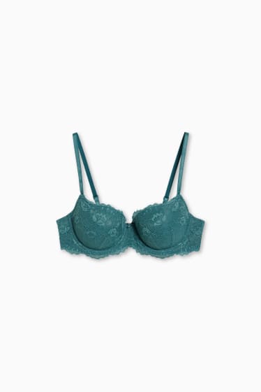 Femmes - Soutien-gorge à armatures - FULL COVERAGE - ampliforme - vert