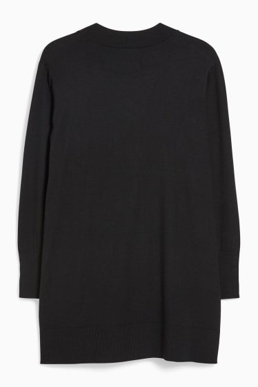 Damen - Strickjacke - schwarz