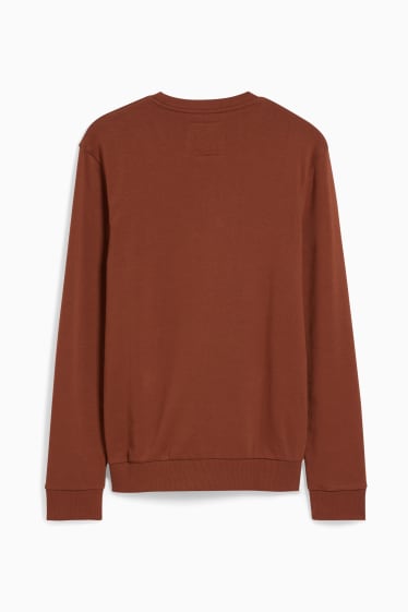 Heren - CLOCKHOUSE - sweatshirt - bruin