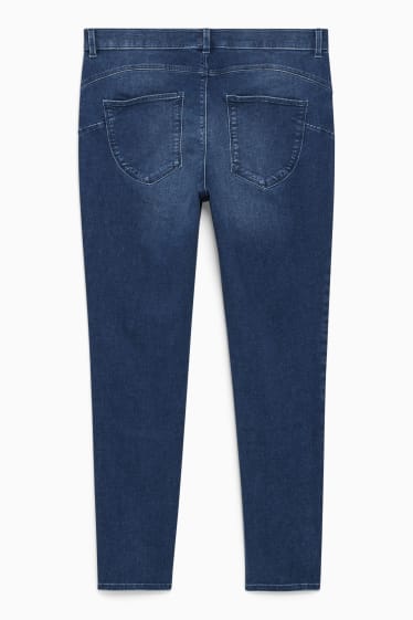 Donna - Jegging jeans - vita media - LYCRA® - jeans blu scuro