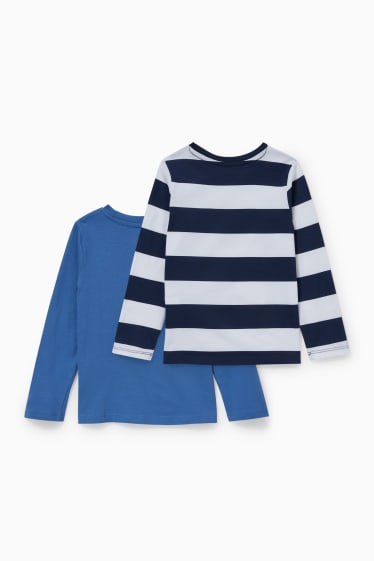 Children - Multipack of 2 - long sleeve top - blue