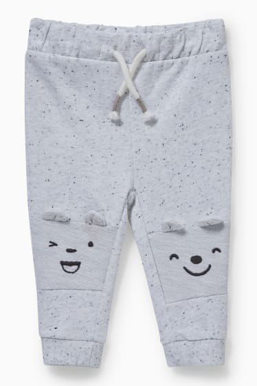 Bébés - Pantalon de jogging pour bébé - gris chiné