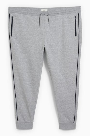 Hommes - Pantalon de jogging - gris chiné