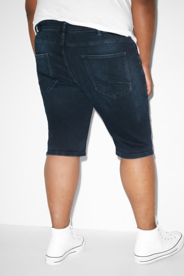 Uomo - CLOCKHOUSE - bermuda di jeans - jeans blu scuro