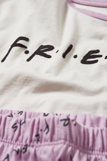 Enfants - Friends - pyjama - 2 pièces - violet clair