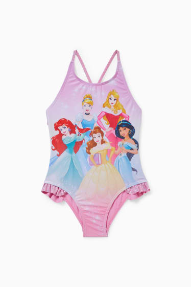 Enfants filles - Princesse de Disney - maillot de bain - LYCRA® XTRA LIFE™ - rose