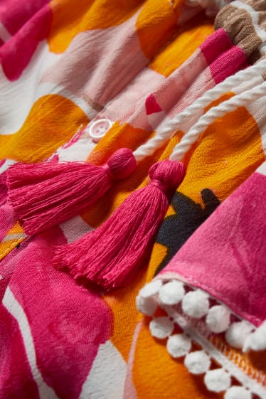 Femmes - Robe fit & flare - à motif - coloré