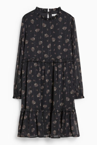 Nena - Vestit de xifó - estampat - negre