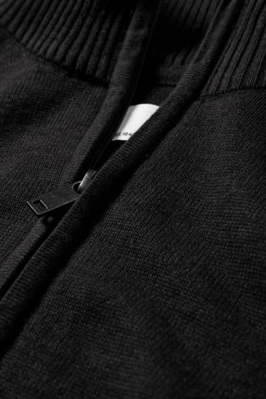 Men - Cardigan - black