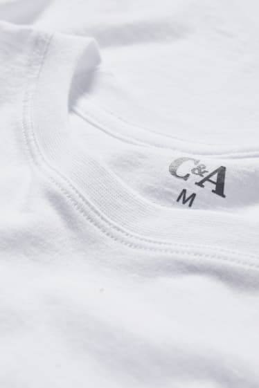 Herren - Multipack 3er - Unterhemd - seamless - weiß
