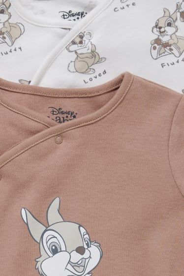 Bébés - Lot de 2 - Bambi - pyjama pour bébé - blanc