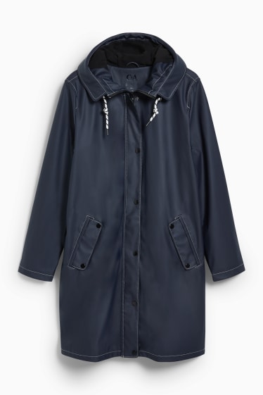 Damen - Regenjacke - dunkelblau