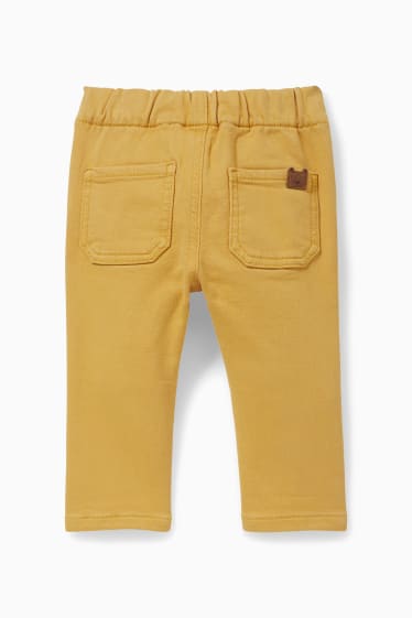 Baby: jongens - Babybroek - geel
