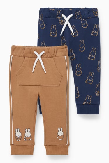 Babies - Multipack of 2 - Miffy - baby joggers - dark blue