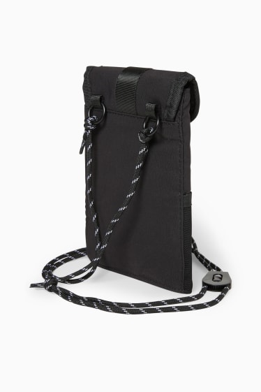 Men - Money bag - black