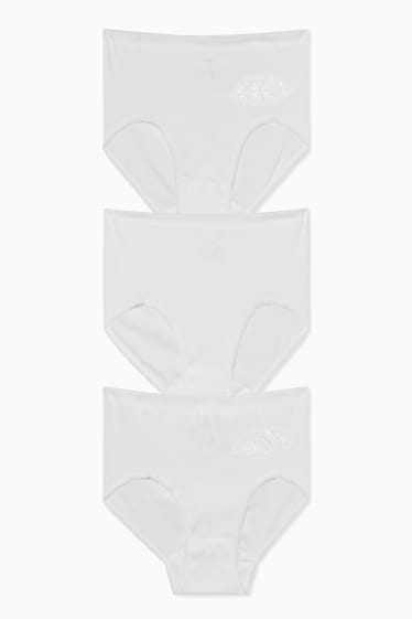 Women - Multipack of 3 - briefs - white