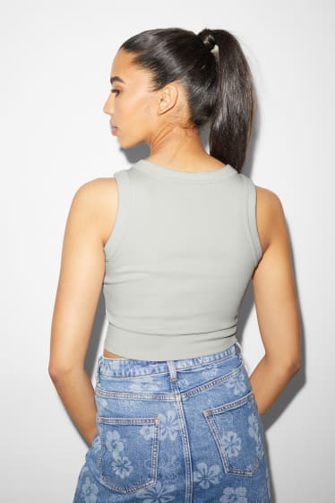 Tieners & jongvolwassenen - CLOCKHOUSE - cropped top - mintgroen