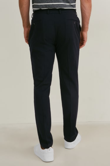 Uomo - Pantaloni chino - regular fit - Flex - LYCRA® - nero