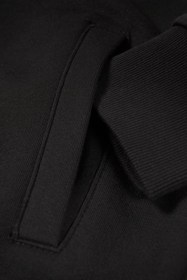Men - Zip-through sweatshirt - black