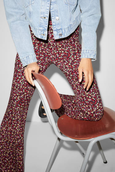 Donna - CLOCKHOUSE - pantaloni di stoffa - vita alta - colorato