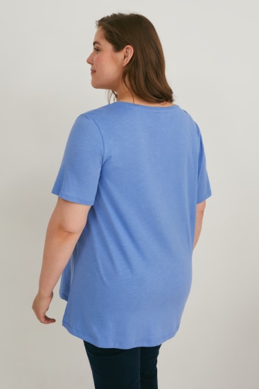 Dámské - Tričko - modrá