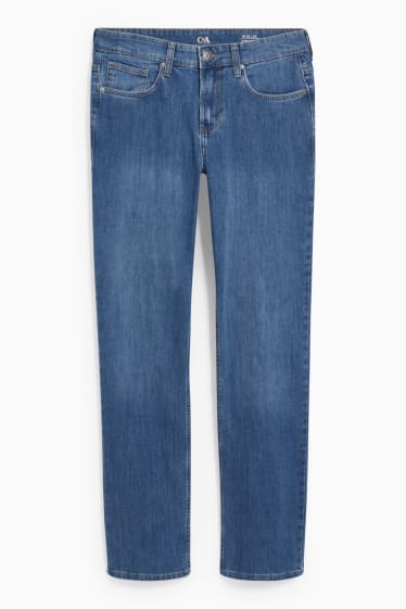 Bărbați - Straight jeans - LYCRA® - denim-albastru