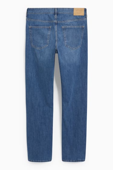 Bărbați - Straight jeans - LYCRA® - denim-albastru