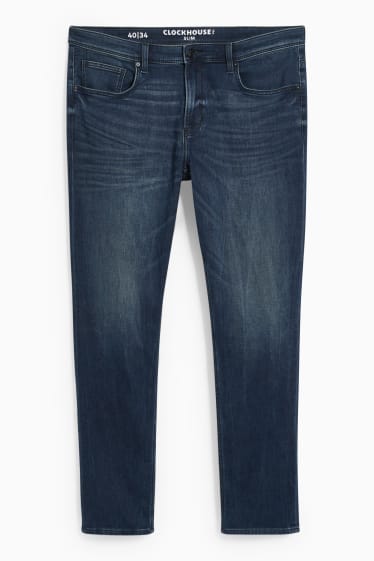 Hommes - CLOCKHOUSE - jean slim - jean bleu foncé