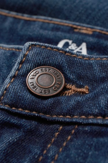 Donna - Shorts di jeans - vita media - jeans blu