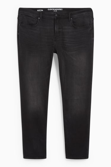 Men - CLOCKHOUSE - slim jeans - denim-dark gray