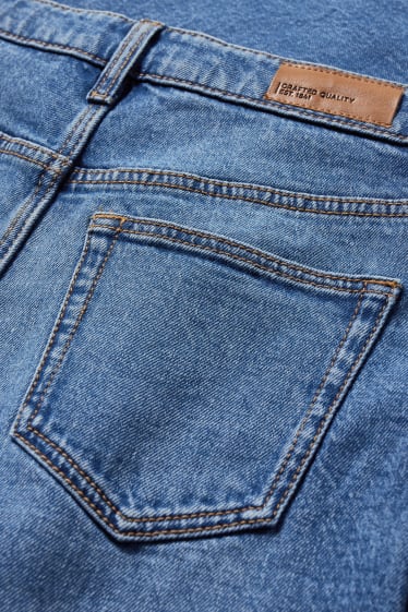 Kinderen - Wide leg jeans - jeansblauw