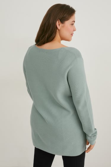 Damen - Pullover - mintgrün