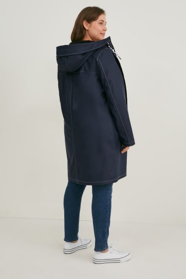 Damen - Regenjacke - dunkelblau
