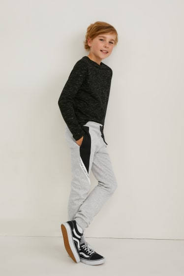 Enfants - Lot de 2 - pantalon de jogging - noir