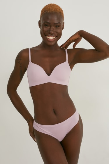 Donna - Slip - viola chiaro