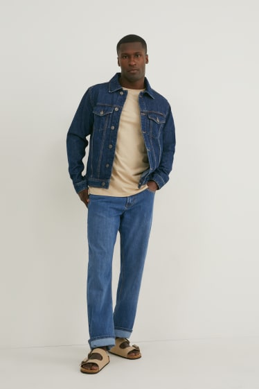 Men - Straight jeans - LYCRA® - blue denim